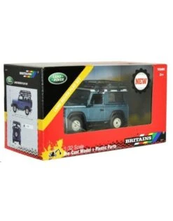 Britains 43217 - Land Rover Defender Met Roof Rack En Lier 1:32 -Britains Winkel britains britains 43217 land rover defender met ro 6