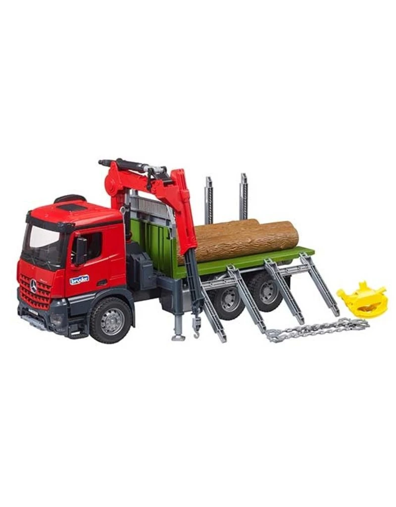 Bruder 03669 - Mercedes Benz Houttransporter met kraan en 3 boomstammen Bruder 03669 - Mercedes Benz Houttransporter Met Kraan En 3 Boomstammen -Britains Winkel bruder bruder 03669 mercedes benz houttransporter