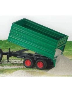 Bruder 2010 - Tandemasser Aanhanger Met Schotten