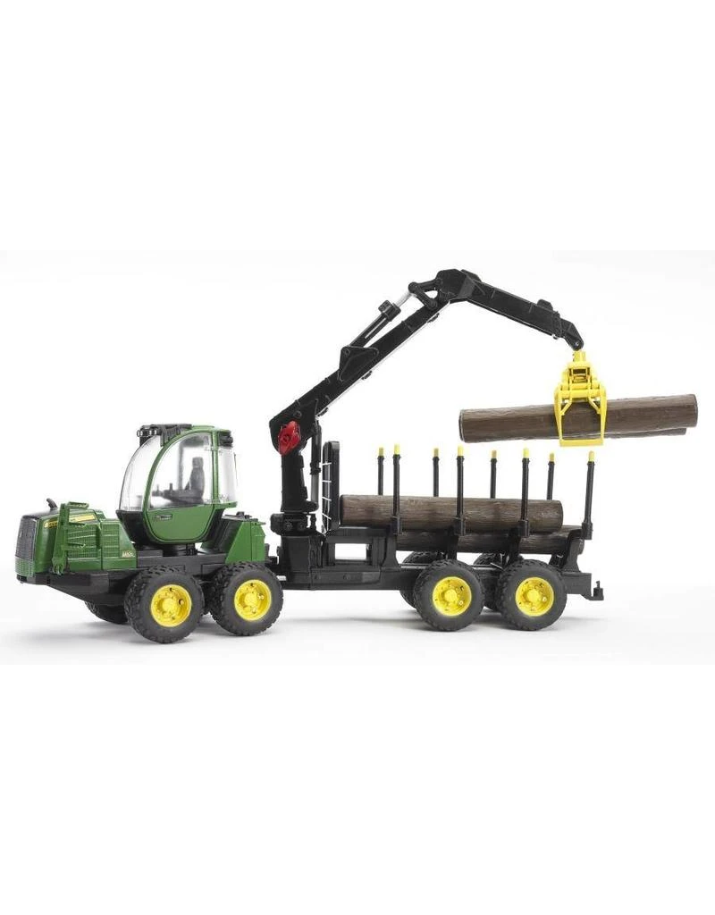 Bruder 2133 - John Deere 1210E houttransport met kraan Bruder 2133 - John Deere 1210E Houttransport Met Kraan -Britains Winkel bruder bruder 2133 john deere 1210e houttransport