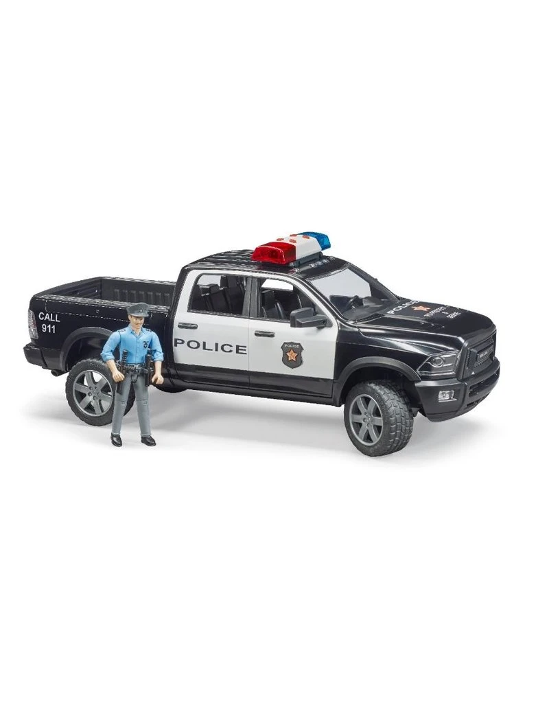 Bruder 2505 - RAM 2505 politietruck met speelfiguur Bruder 2505 - RAM 2505 Politietruck Met Speelfiguur -Britains Winkel bruder bruder 2505 ram 2505 politietruck met speel 1