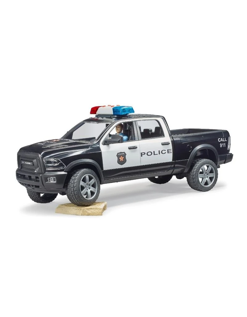 Bruder 2505 - RAM 2505 politietruck met speelfiguur Bruder 2505 - RAM 2505 Politietruck Met Speelfiguur -Britains Winkel bruder bruder 2505 ram 2505 politietruck met speel 5