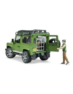 Bruder 2587 - Land Rover Defender Station Wagon Met Boswachter En Hond 3 Bruder 2587 - Land Rover Defender Station Wagon Met Boswachter En Hond -Britains Winkel bruder bruder 2587 land rover defender station wag 3