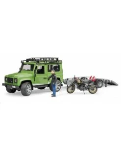 Bruder 2598 - Landrover Defender Met Aanhanger En Ducati Motor En Berijder 2 Bruder 2598 - Landrover Defender Met Aanhanger En Ducati Motor En Berijder -Britains Winkel bruder bruder 2598 landrover defender met aanhange 2