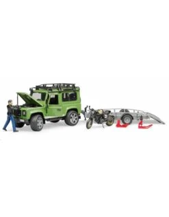 Bruder 2598 - Landrover Defender Met Aanhanger En Ducati Motor En Berijder 4 Bruder 2598 - Landrover Defender Met Aanhanger En Ducati Motor En Berijder -Britains Winkel bruder bruder 2598 landrover defender met aanhange 4