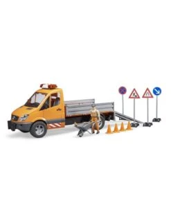 Nieuwkomers -Britains Winkel bruder bruder 2677 mb sprinter wegwerk en accessoi 1