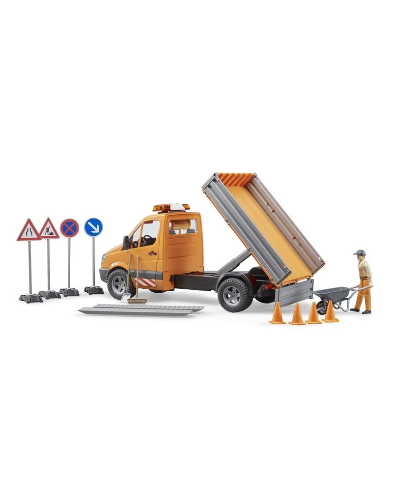 Bruder 2677 - MB sprinter wegwerk en accessoires Bruder 2677 - MB Sprinter Wegwerk En Accessoires -Britains Winkel bruder bruder 2677 mb sprinter wegwerk en accessoi 4