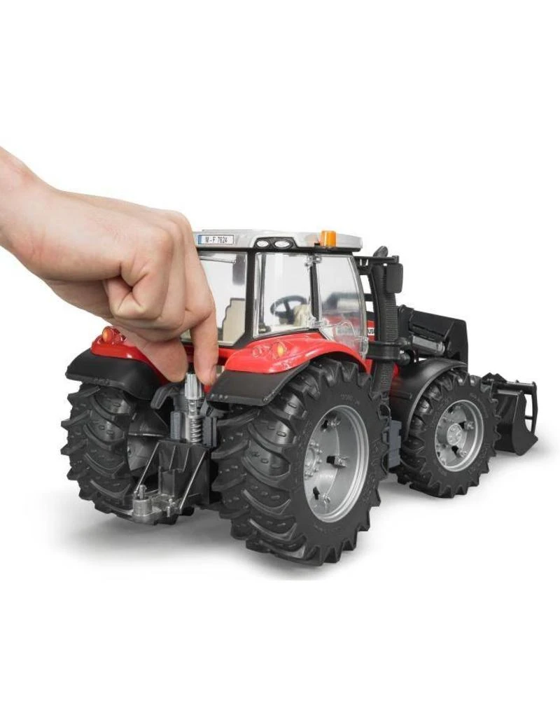 Bruder 3047 - Massey Ferguson 7600 met voorlader Bruder 3047 - Massey Ferguson 7600 Met Voorlader -Britains Winkel bruder bruder 3047 massey ferguson 7600 met voorla 3