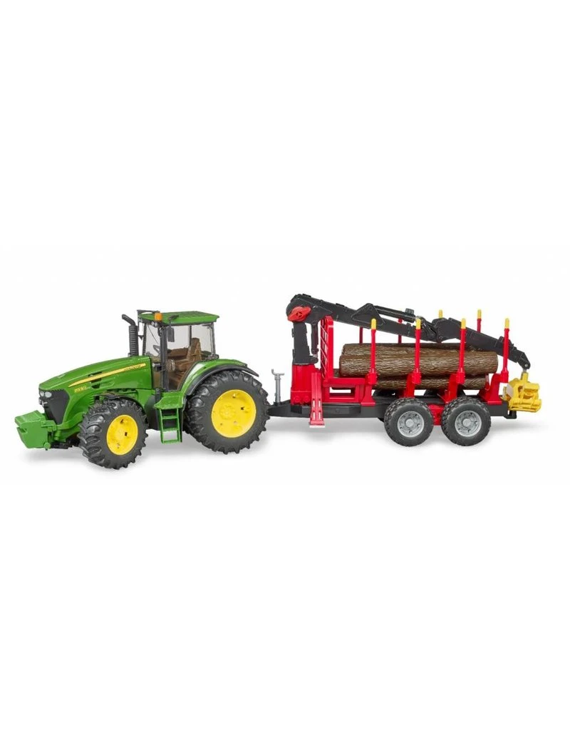 Bruder 3054 - John Deere 7930 met bomentrailer en 4 boomstammen Bruder 3054 - John Deere 7930 Met Bomentrailer En 4 Boomstammen -Britains Winkel bruder bruder 3054 john deere 7930 met bomentraile 2