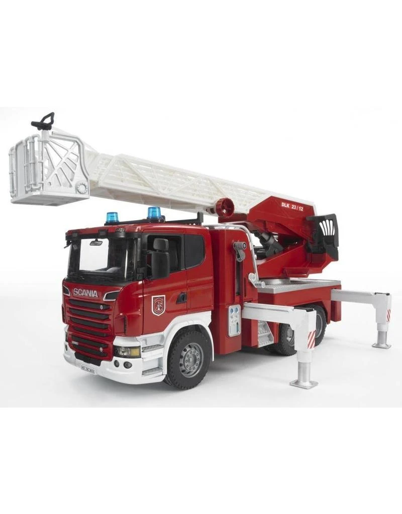 Bruder 3590 - Scania brandweer ladderwagen met waterpomp, licht & geluid Bruder 3590 - Scania Brandweer Ladderwagen Met Waterpomp, Licht & Geluid -Britains Winkel bruder bruder 3590 scania brandweer ladderwagen me