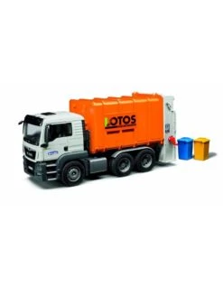 Bruder 3762 - MAN TGS Vuilniswagen Oranje