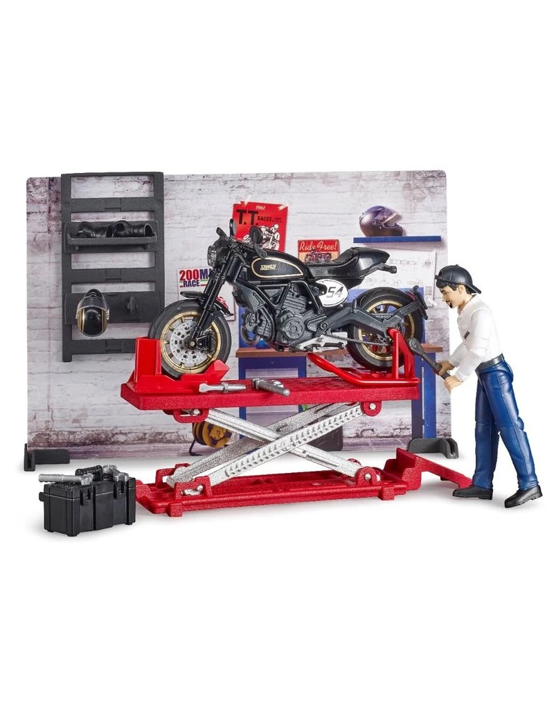 Bruder 62101 - Werkplaats voor motoren Bruder 62101 - Werkplaats Voor Motoren -Britains Winkel bruder bruder 62101 werkplaats voor motoren 3