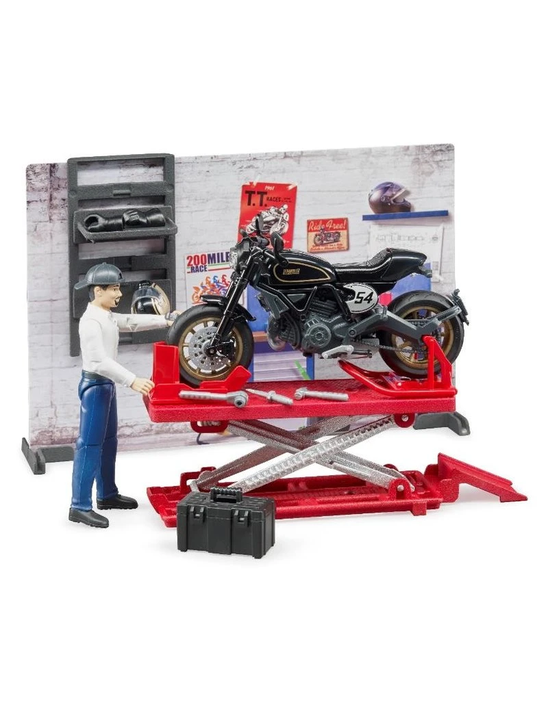 Bruder 62101 - Werkplaats voor motoren Bruder 62101 - Werkplaats Voor Motoren -Britains Winkel bruder bruder 62101 werkplaats voor motoren