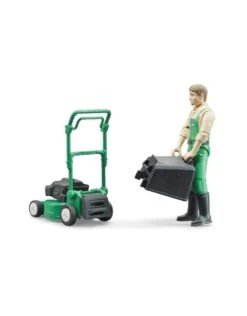 Bruder 62103 -Tuinman Met Grasmaaier 3 Bruder 62103 -Tuinman Met Grasmaaier -Britains Winkel bruder bruder 62103 tuinman met grasmaaier 3