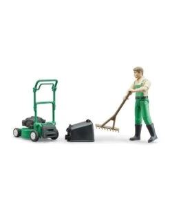 Bruder 62103 -Tuinman Met Grasmaaier 4 Bruder 62103 -Tuinman Met Grasmaaier -Britains Winkel bruder bruder 62103 tuinman met grasmaaier 4