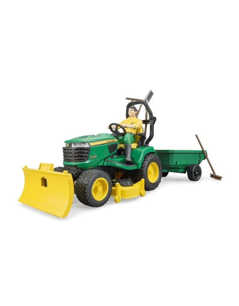 Bruder 62104 - John Deere zitmaaier met accessoires Bruder 62104 - John Deere Zitmaaier Met Accessoires -Britains Winkel bruder bruder 62104 john deere zitmaaier met acces 3