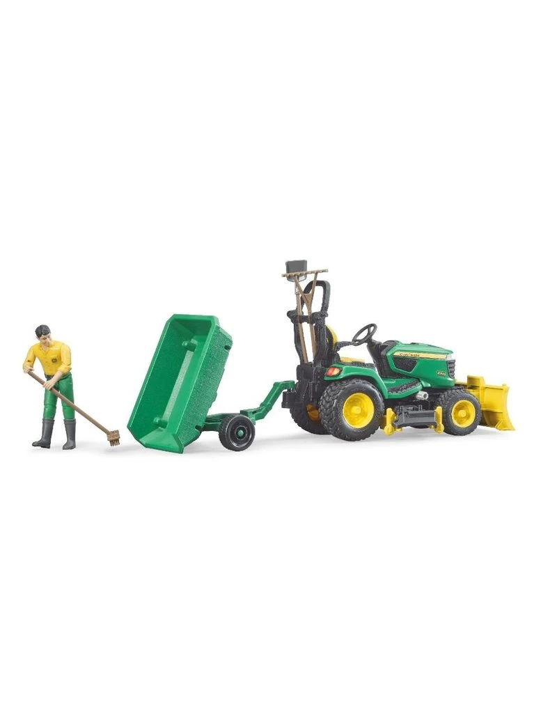 Bruder 62104 - John Deere zitmaaier met accessoires Bruder 62104 - John Deere Zitmaaier Met Accessoires -Britains Winkel bruder bruder 62104 john deere zitmaaier met acces 5