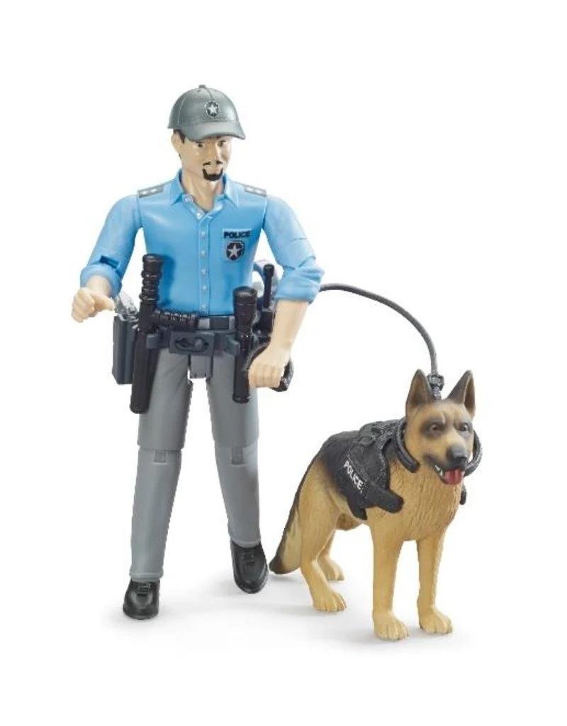 Bruder 62150 - Politie speelfiguur met hond Bruder 62150 - Politie Speelfiguur Met Hond -Britains Winkel bruder bruder 62150 politie speelfiguur met hond 1