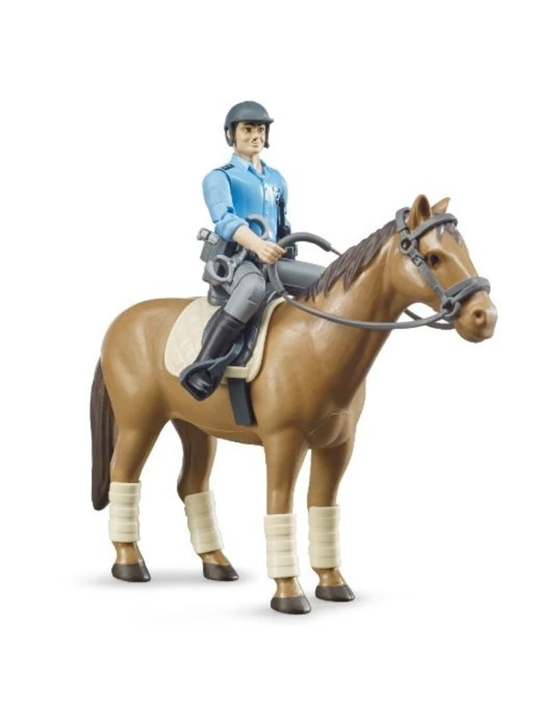 Bruder 62507 - Politie speelfiguur met paard Bruder 62507 - Politie Speelfiguur Met Paard -Britains Winkel bruder bruder 62507 politie speelfiguur met paard 1