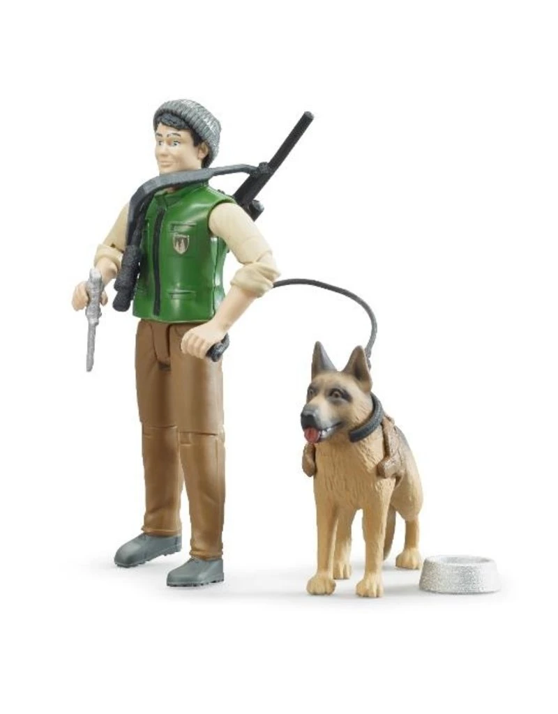 Bruder 62660 - Boswachter speelfiguur met hond Bruder 62660 - Boswachter Speelfiguur Met Hond -Britains Winkel bruder bruder 62660 boswachter speelfiguur met hon 1
