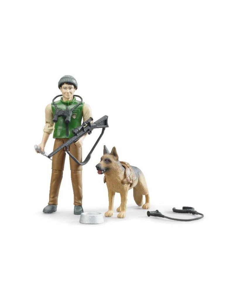 Bruder 62660 - Boswachter speelfiguur met hond Bruder 62660 - Boswachter Speelfiguur Met Hond -Britains Winkel bruder bruder 62660 boswachter speelfiguur met hon 3