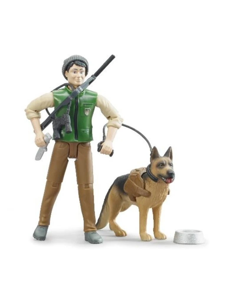 Bruder 62660 - Boswachter speelfiguur met hond Bruder 62660 - Boswachter Speelfiguur Met Hond -Britains Winkel bruder bruder 62660 boswachter speelfiguur met hon
