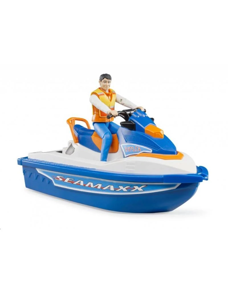 Bruder 63150 - Waterschooter met speelfiguur Bruder 63150 - Waterschooter Met Speelfiguur -Britains Winkel bruder bruder 63150 waterschooter met speelfiguur 1