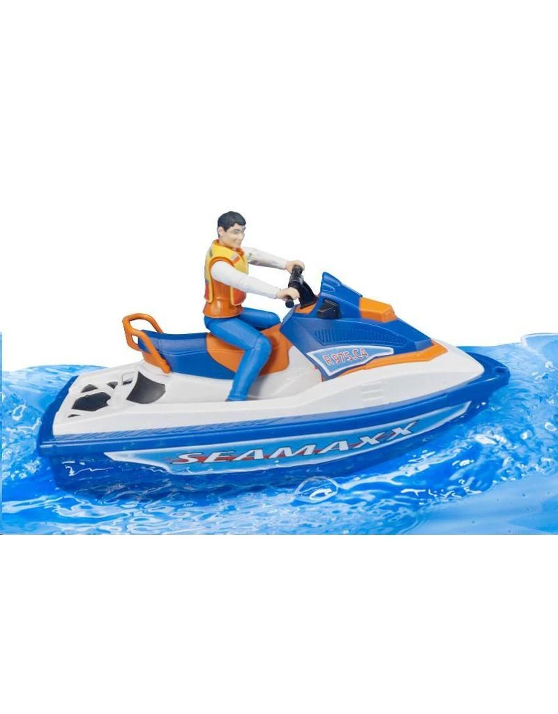 Bruder 63150 - Waterschooter met speelfiguur Bruder 63150 - Waterschooter Met Speelfiguur -Britains Winkel bruder bruder 63150 waterschooter met speelfiguur 6