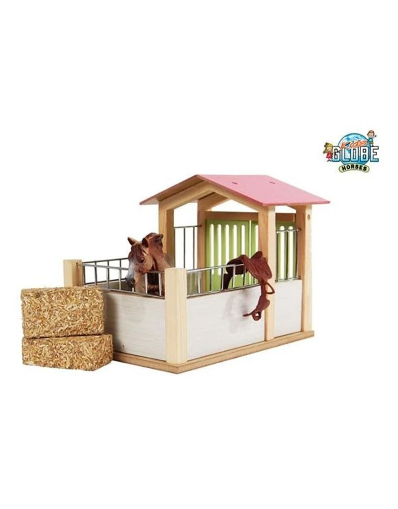 Kids Globe 610206 - Paardenbox roze 1:24 (geschikt voor Schleich) Kids Globe 610206 - Paardenbox Roze 1:24 (geschikt Voor Schleich) -Britains Winkel kids globe 610206 paardenbox roze 124 geschikt voo