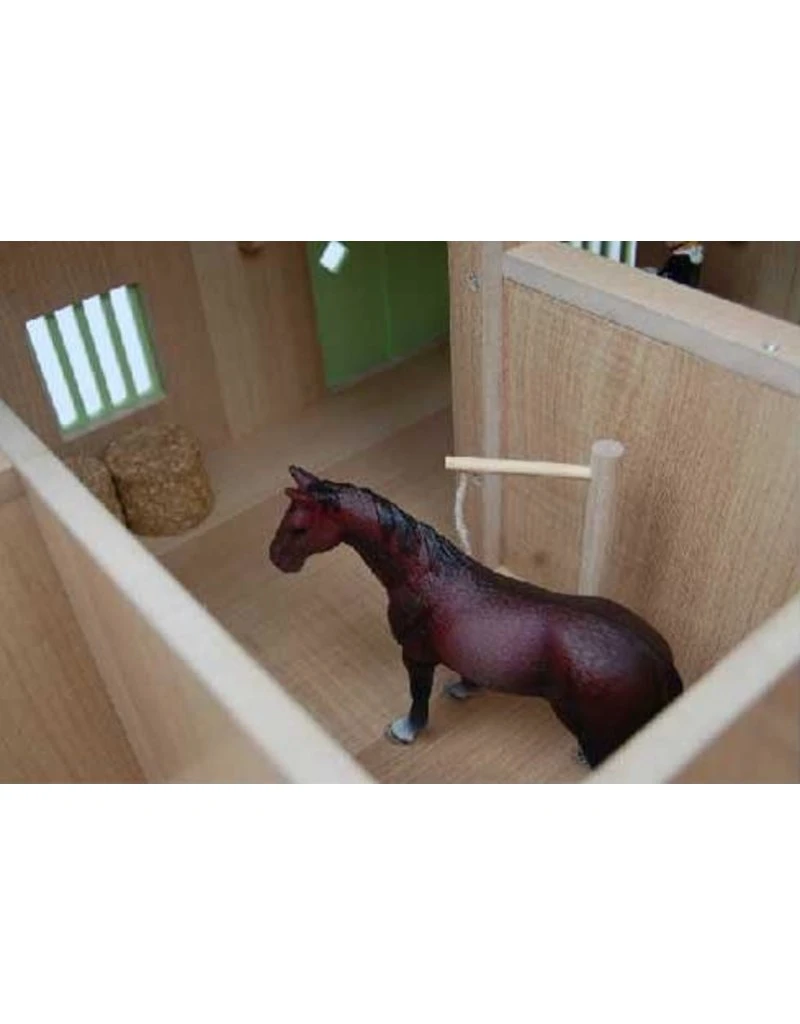Kids Globe 610210 - Paardenhoekstal met3 boxen en berging1:24 wit/roze (geschikt voor Schleich) Kids Globe 610210 - Paardenhoekstal Met3 Boxen En Berging1:24 Wit/roze (geschikt Voor Schleich) -Britains Winkel kids globe 610210 paardenhoekstal met3 boxen en be 1