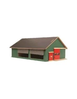 Kids Globe 610250 - Stal Met Windbreekgaas (1:32 / Siku) 2 Kids Globe 610250 - Stal Met Windbreekgaas (1:32 / Siku) -Britains Winkel kids globe kids globe 610250 stal met windbreekgaa 2