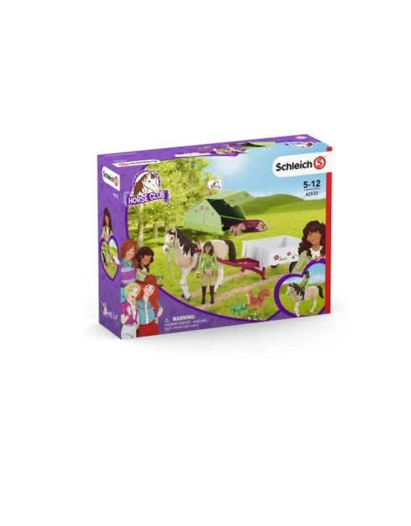Schleich Horses 42533 - Horse Club Sarah's camping avontuur Schleich Horses 42533 - Horse Club Sarah's Camping Avontuur -Britains Winkel schleich schleich horses 42533 horse club sarahs c 1