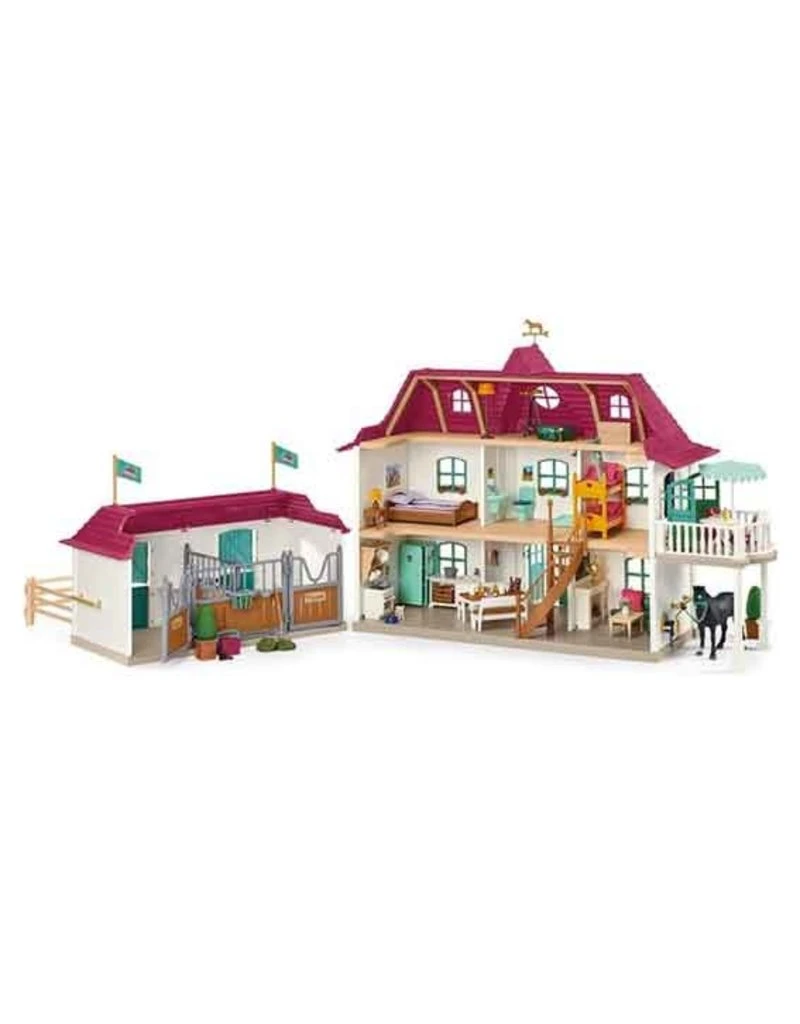 Schleich Horses 42551 - Horse Club Lakeside landhuis en stal Schleich Horses 42551 - Horse Club Lakeside Landhuis En Stal -Britains Winkel schleich schleich horses 42551 horse club lakeside 1