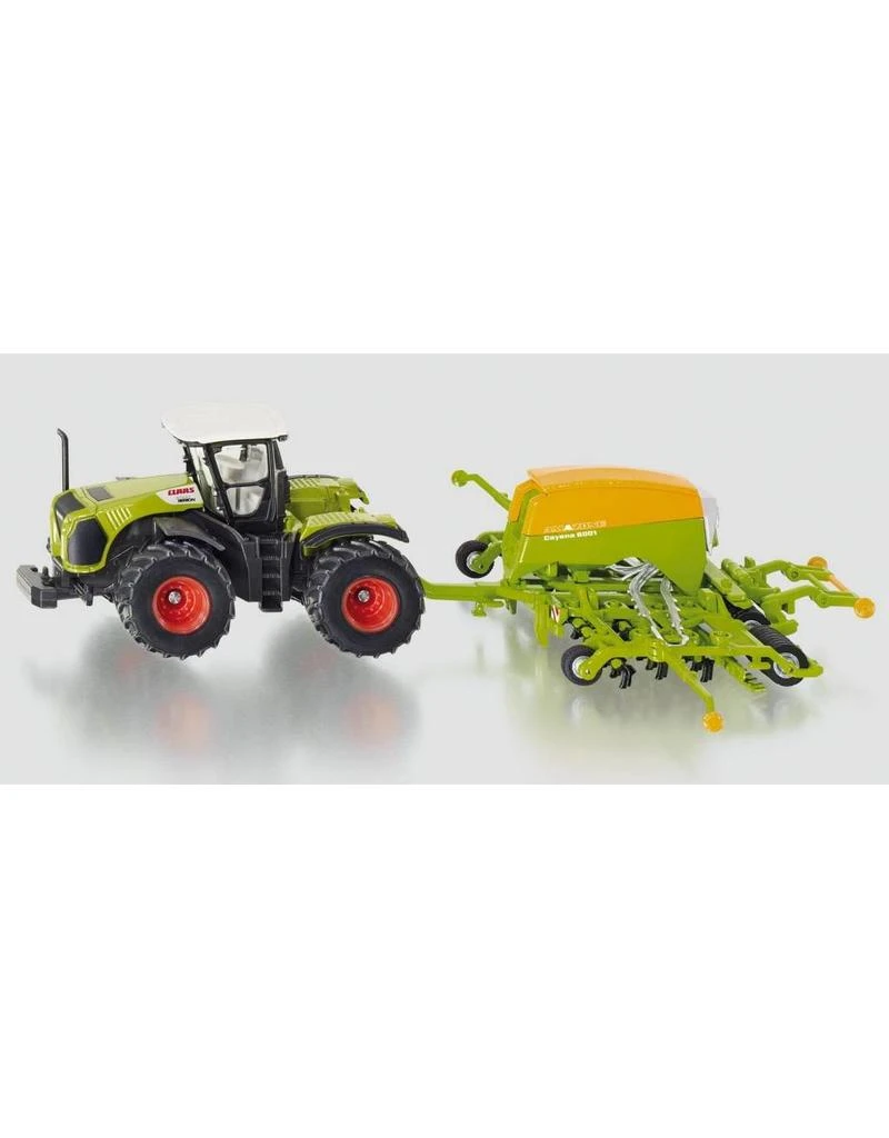 Siku 1826 - Claas Xerion met Amazone zaaimachine 1:87 Siku 1826 - Claas Xerion Met Amazone Zaaimachine 1:87 -Britains Winkel siku siku 1826 claas xerion met amazone zaaimachin