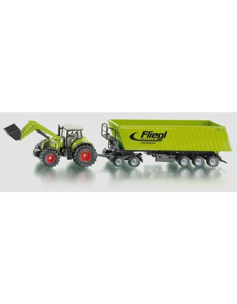Siku 1949 - Claas met voorlader en Fliegl op dolly 1:50 Siku 1949 - Claas Met Voorlader En Fliegl Op Dolly 1:50 -Britains Winkel siku siku 1949 claas met voorlader en fliegl op do