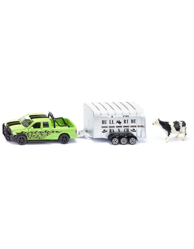 Siku 1998 - RAM 1500 met aanhanger voor veetransport 1:50 Siku 1998 - RAM 1500 Met Aanhanger Voor Veetransport 1:50 -Britains Winkel siku siku 1998 ram 1500 met aanhanger voor veetran