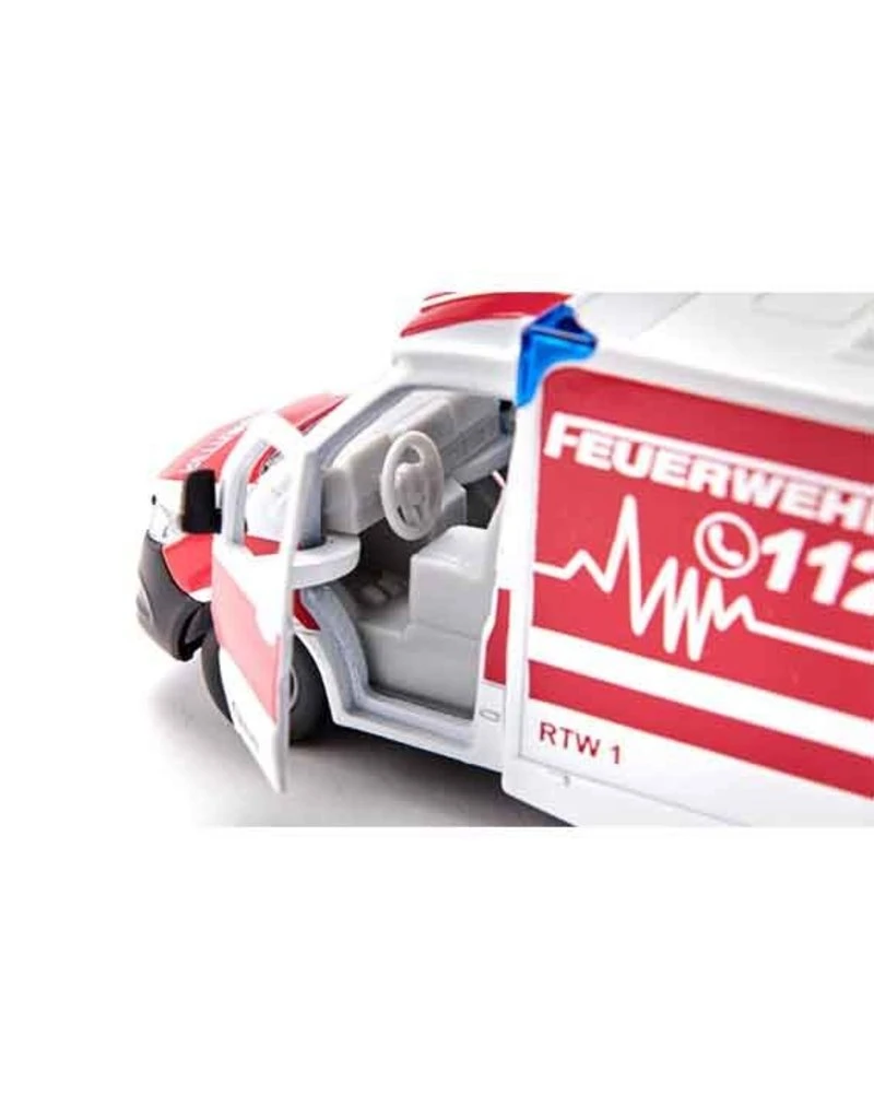 Siku 2115 - Mercedes-Benz Sprinter reddingswagen 1:50 Siku 2115 - Mercedes-Benz Sprinter Reddingswagen 1:50 -Britains Winkel siku siku 2115 mercedes benz sprinter reddingswage 2