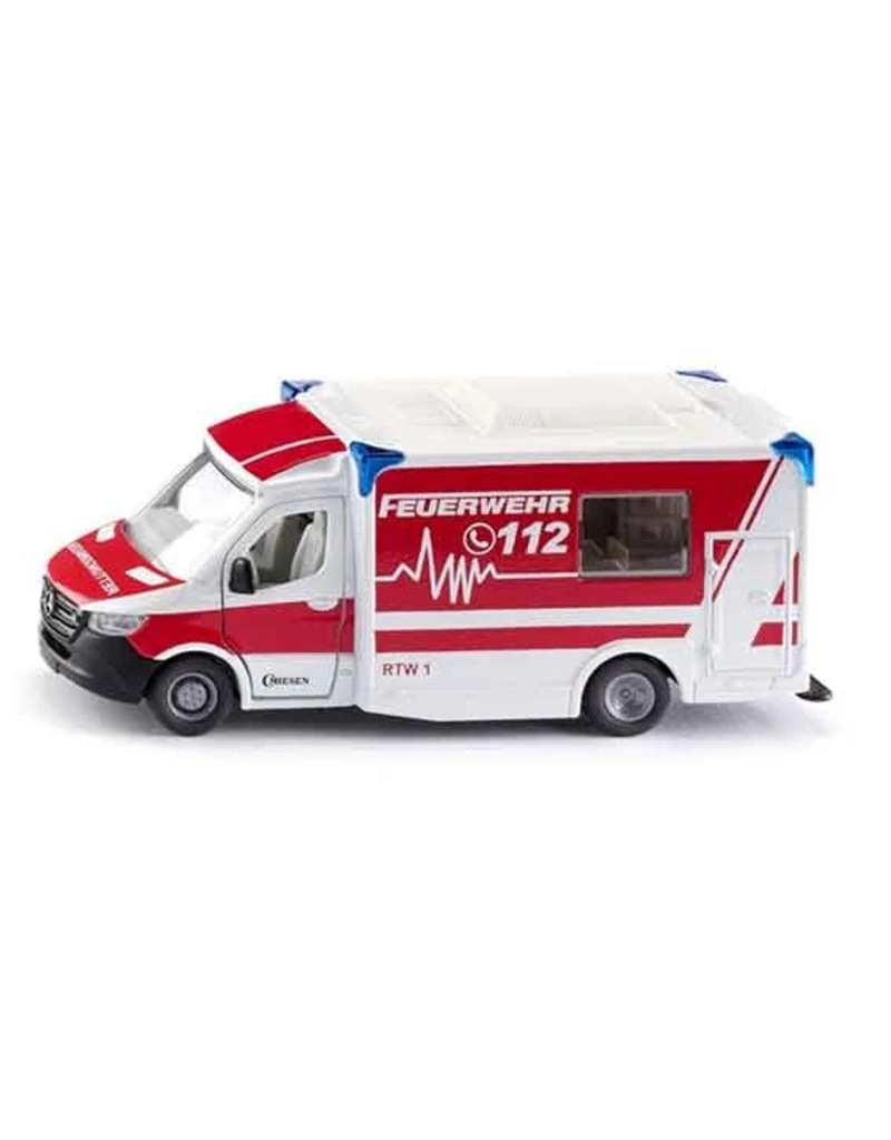 Siku 2115 - Mercedes-Benz Sprinter reddingswagen 1:50 Siku 2115 - Mercedes-Benz Sprinter Reddingswagen 1:50 -Britains Winkel siku siku 2115 mercedes benz sprinter reddingswage