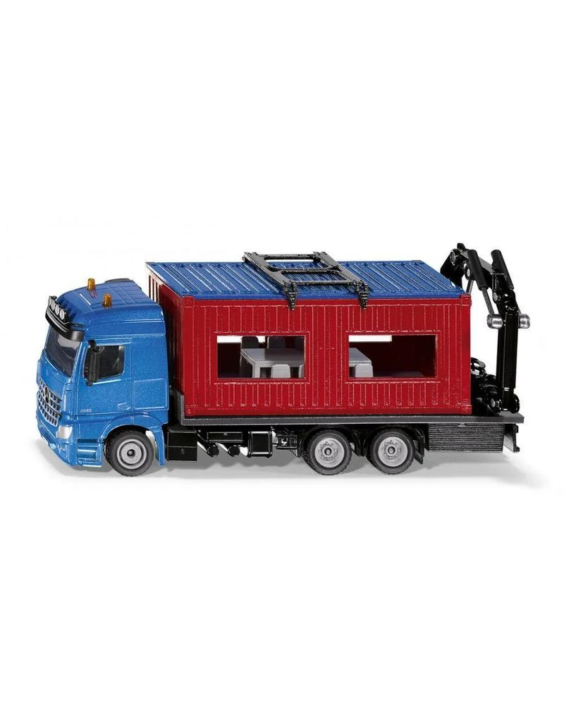 Siku 3556 - Mercedes met bouwcontainer 1:50 Siku 3556 - Mercedes Met Bouwcontainer 1:50 -Britains Winkel siku siku 3556 mercedes met bouwcontainer 150