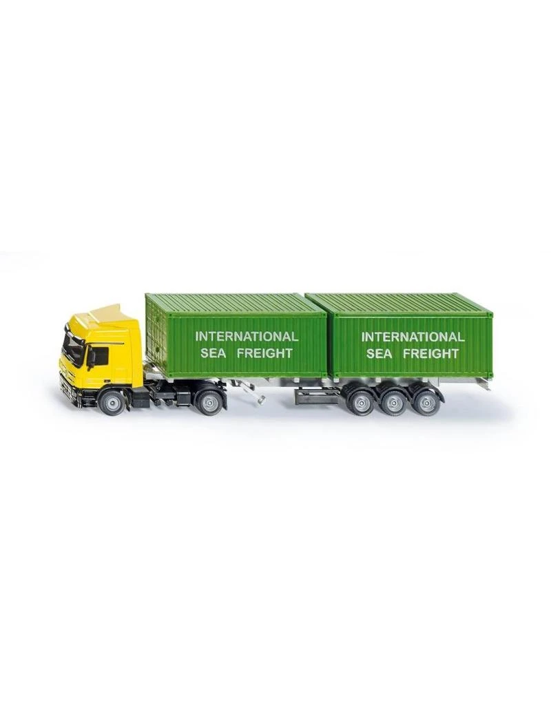 Siku 3921 - Vrachtwagen met container 1:50 Siku 3921 - Vrachtwagen Met Container 1:50 -Britains Winkel siku siku 3921 vrachtwagen met container 150