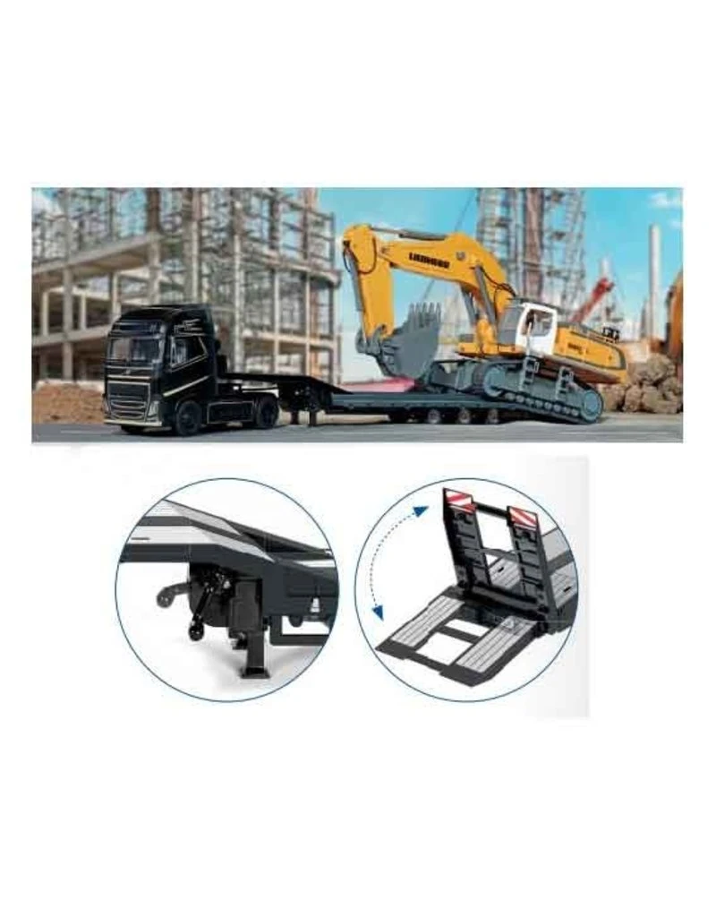 Siku 6744 - Dieplader 3-asser Siku Control 1:32 Siku 6744 - Dieplader 3-asser Siku Control 1:32 -Britains Winkel siku siku 6744 dieplader 3 asser siku control 132 1