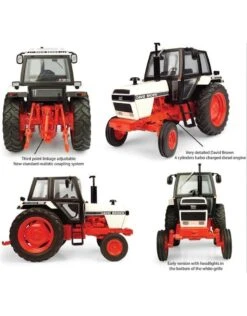 Universal Hobbies 4270 - David Brown 1490 - 2WD 1:32 -Britains Winkel universal hobbies universal hobbies 4270 david bro 5