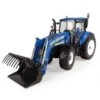 Universal Hobbies 4958 - New Holland T5.120 Traktor Met Frontlader 1:32
