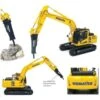 Universal Hobbies 8096 - Komatsu PC210LC-10 Graafmachine 1:50