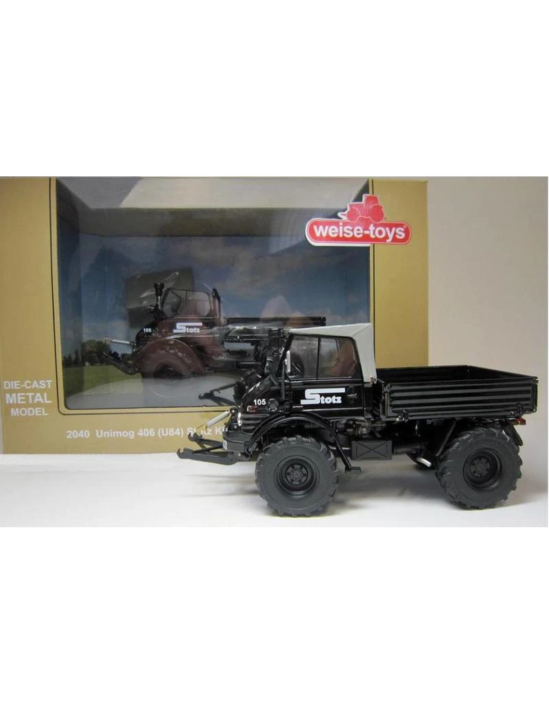 Weise Toys 2040 - Unimog 406 (U84) Stotz Cabrio 1:32 Weise Toys 2040 - Unimog 406 (U84) Stotz Cabrio 1:32 -Britains Winkel weise toys weise toys 2040 unimog 406 u84 stotz ca 1
