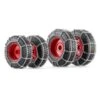 Wiking 77391 - Bandenset Met Sneeuwkettingen Voor Fendt 828 1:32