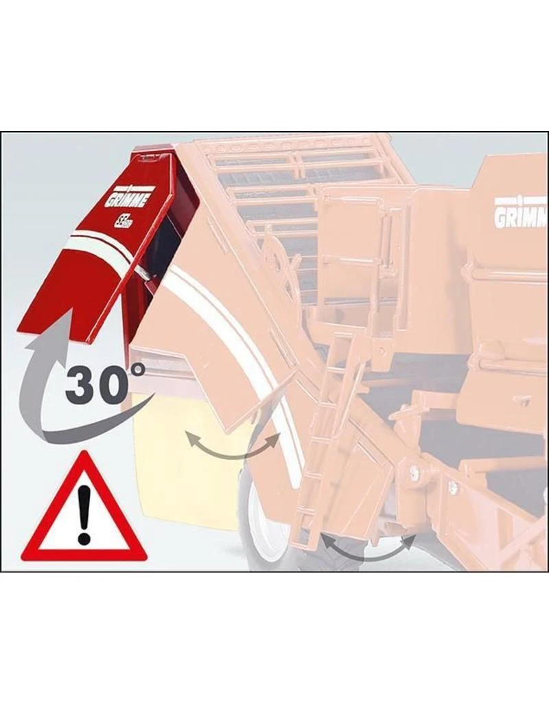 Wiking 77816 - Grimme SE260 aardappelrooier 1:32 Wiking 77816 - Grimme SE260 Aardappelrooier 1:32 -Britains Winkel wiking wiking 77816 grimme se260 aardappelrooier 1 2